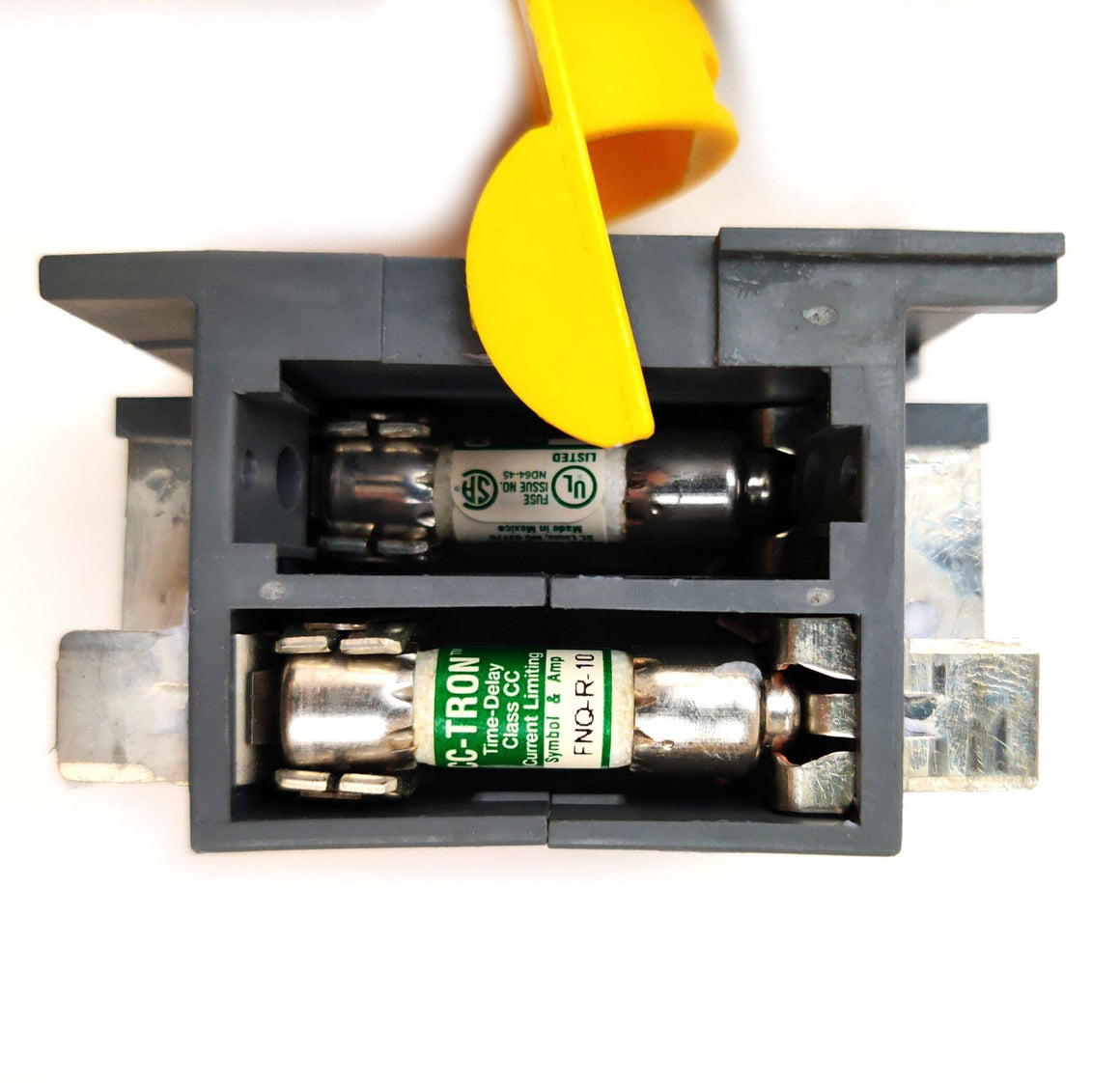 Bussmann Optima OPM-1038R Fuse Holder 600V 30A 3 Poles Class CC w FNQ-R-10 10pcs