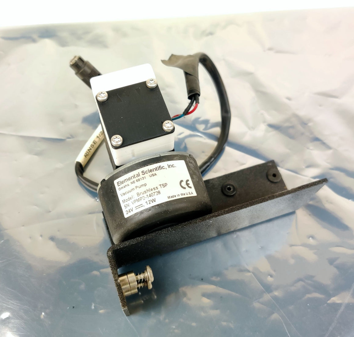 ESI Brushless TSP Diaphragm Pump w Cable, Hardware kit for DX Fast Autosampler