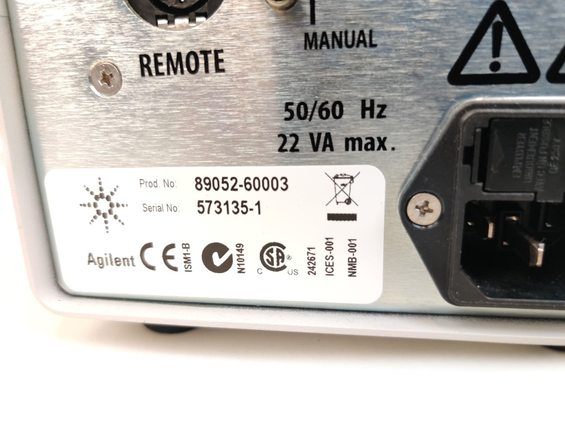 Agilent Peristaltic Pump 89052B 1FS 22VA 115V for Agilent XY Autosampler G1811
