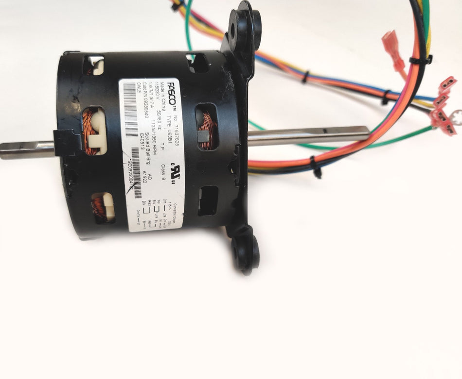 Fasco 7163-4443 Blower Fan Motor 208/240VAC 1550RPM 1/50HP Type U63B1