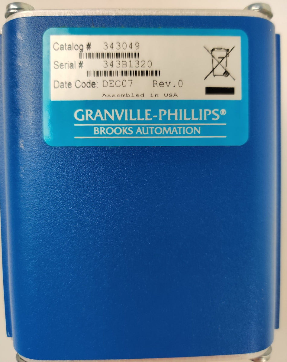 Agilent TOF 6200 G1969A Mini Ion Gauge Granville Phillips 343049 Tested