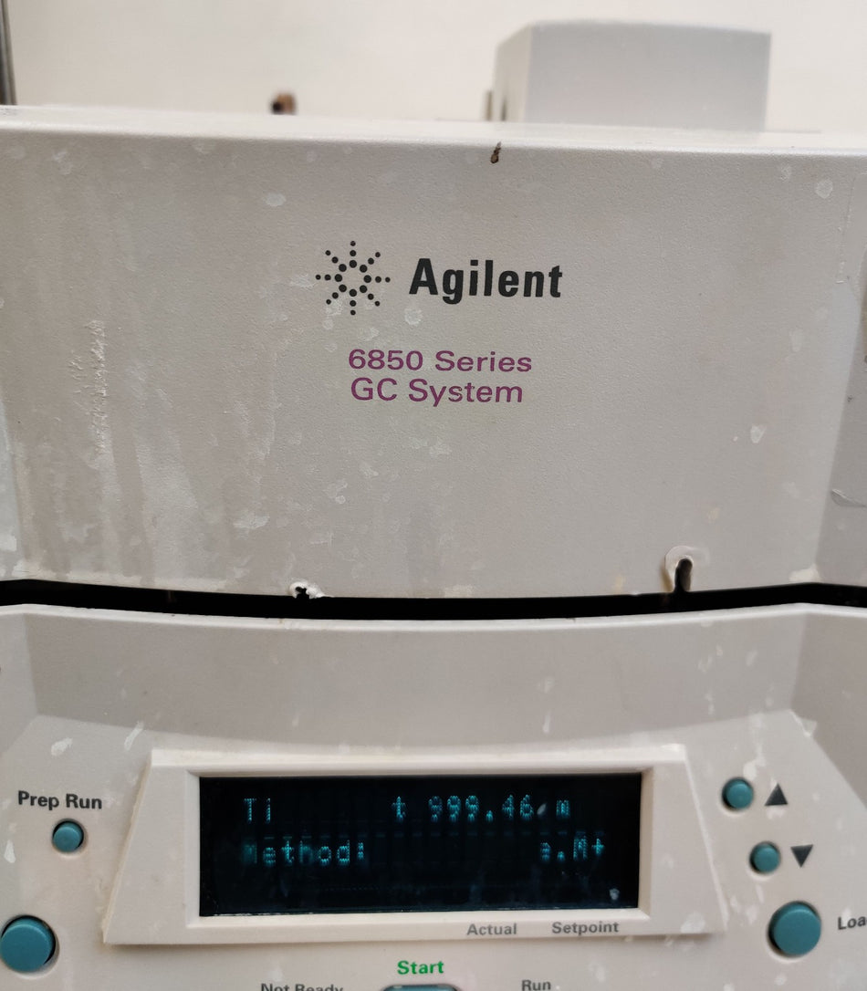 Agilent 6850 Series Network Gas Chromatograph FID Detector S/SSL Injector Working