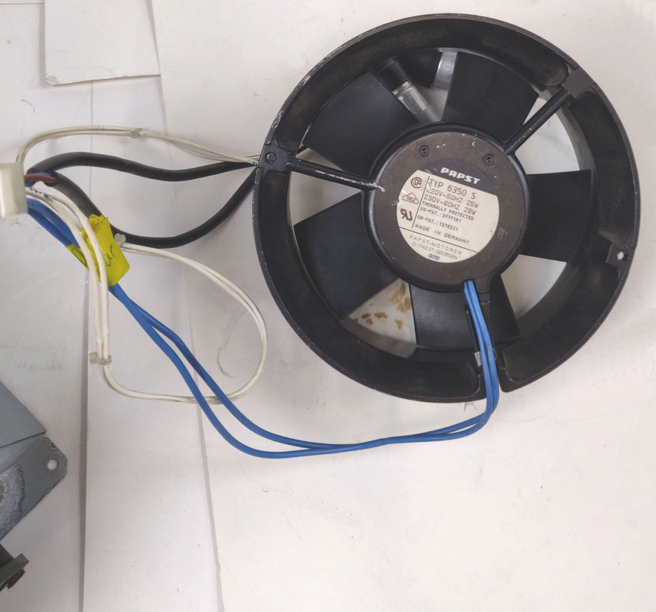 EBM-Papst EBM-Papst Type 6350 S Thermally Protected Fan, Voltage: 220 VAC Watts: 25/28W