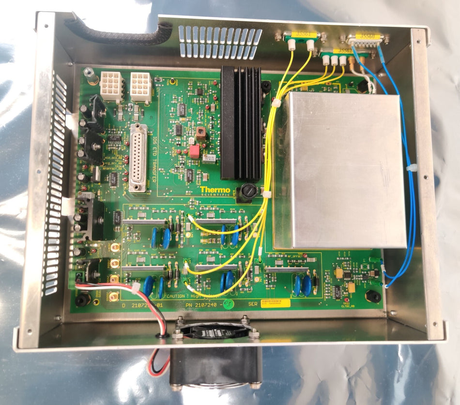 Thermo LTQ XL Orbitrap 2108920-02 ETD Ion Optic Supply Board w Housing Working