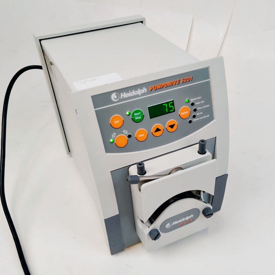 Heidolph Pump Drive 5201 with Peristaltic Pump Head Tubing 0.8 1.7 3.1 4.8 6.3