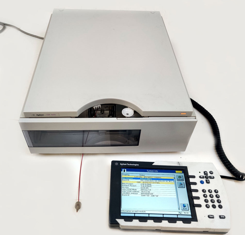 Agilent G1314A VWD Wavelength Detector HPLC w Standard Cell & LAN Card. Tested