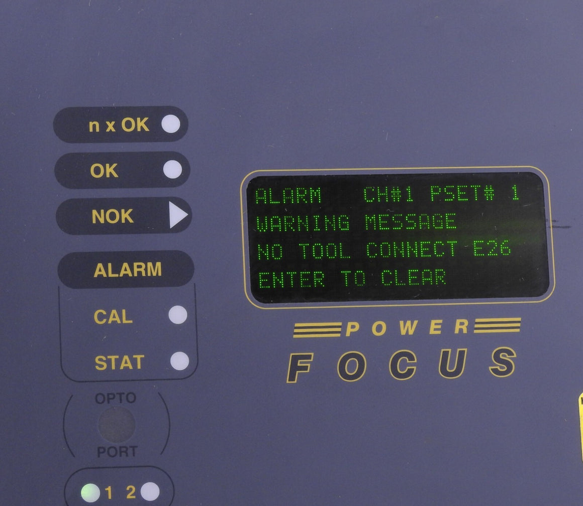 Atlas Copco 2102-S4-115R 2-CH Power Focus Nutrunner Torque Controller