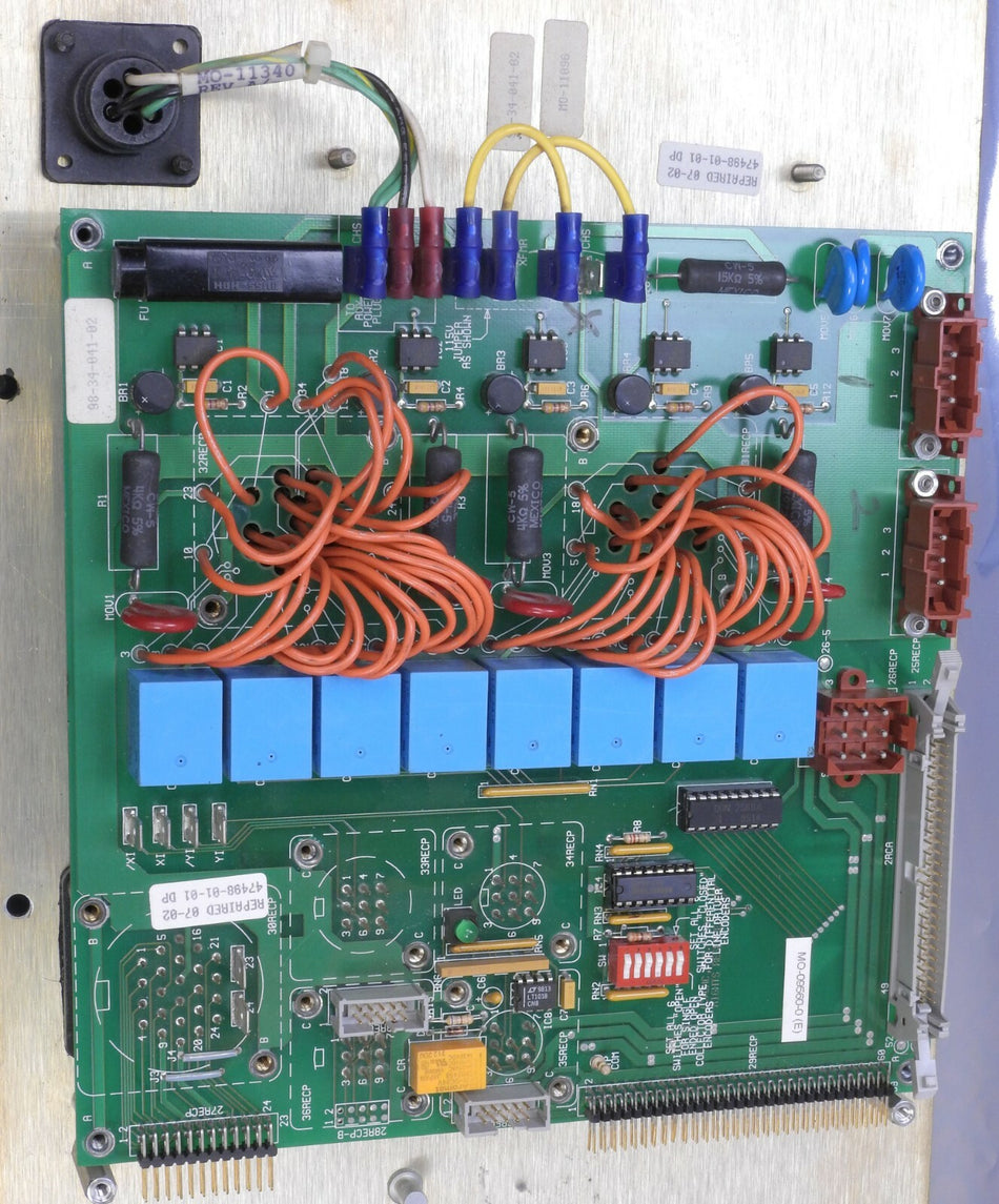 Burny 5 Back Pannel Board for CNC Plasma Cutter Controller CMC ME5E-11379-4