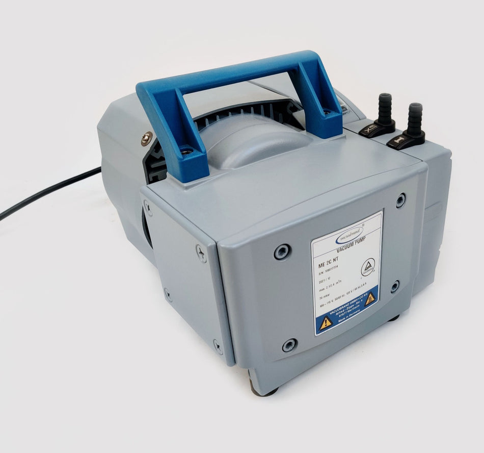 Vacuubrand ME 2C NT Diaphragm Vacuum Pump Oil-Free 70mbar/52 torr 1.4 CFM Tested