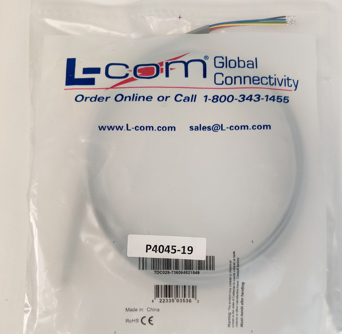 Wyatt Optilab Trex P4045-19 Cable Flat Modular RJ12 w 161431 HPLC NEW