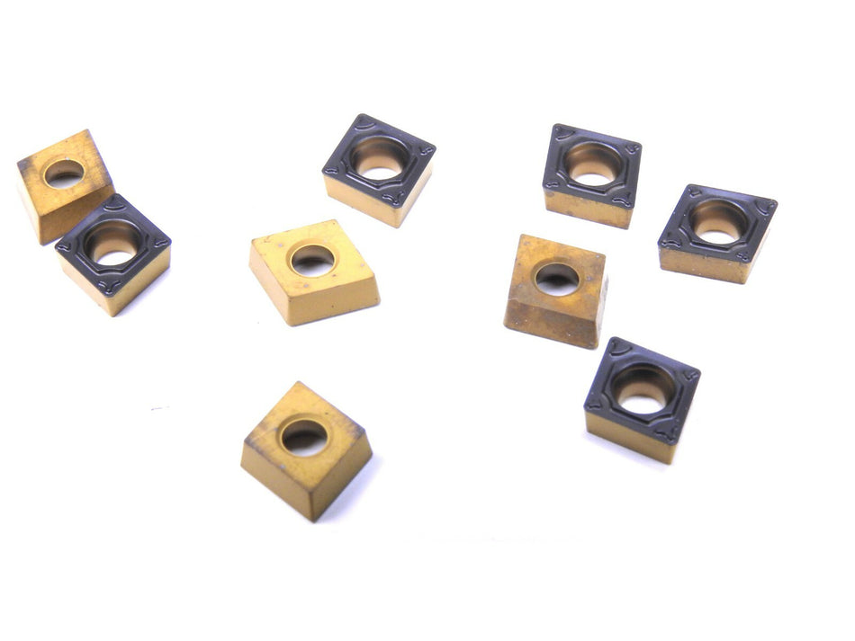 Lot of 9 Wohlhaupter Rhombic Carbide Inserts F101 04MN168 WHC29 Grade HC-K10