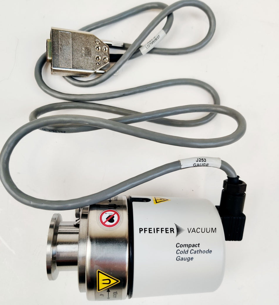 Pfeiffer IKR 251 Compact Cold Cathode Ion Gauge Thermo Orbitrap Bruker MALDI TOF