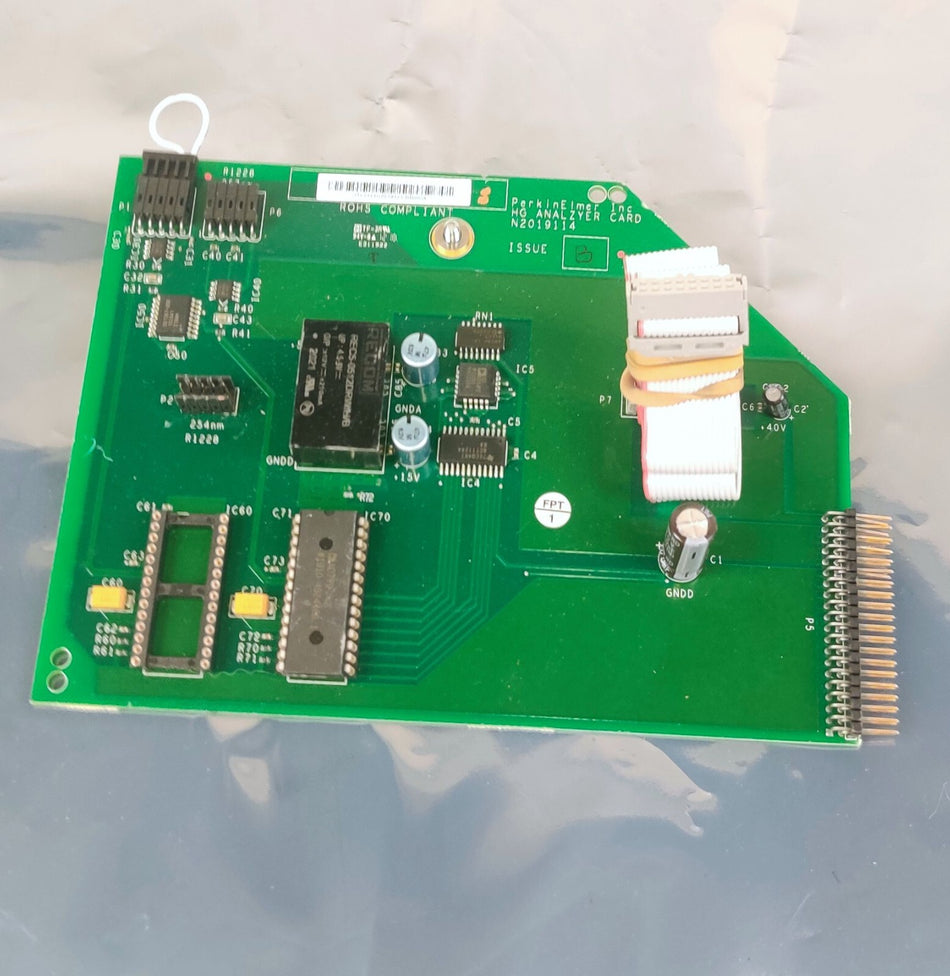 PerkinElmer FIMS Flow Injection Mercury Analysis N2019114 Hg Analyzer Board