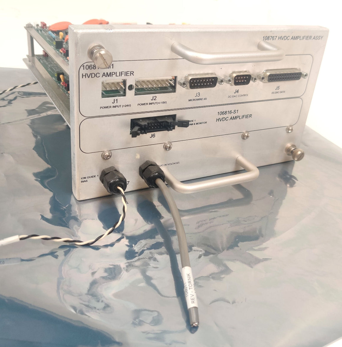 PerkinElmer Flexar SQ300 MS 108767 High Voltage Amplifier TOF w/ Two 106816 PCB