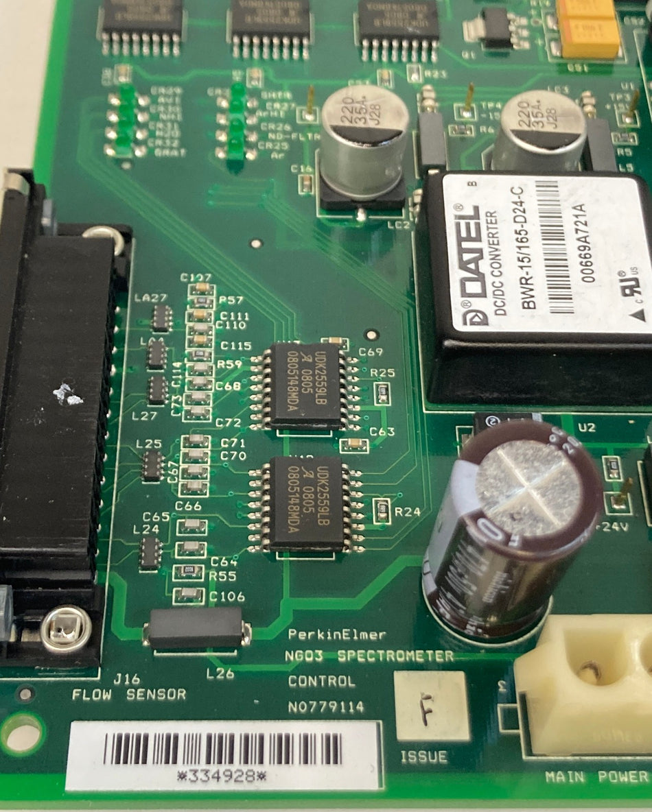 PerkinElmer Optima NGO3 Spectrometer PCB N0779114 rev F N5158021 dotLink Tested