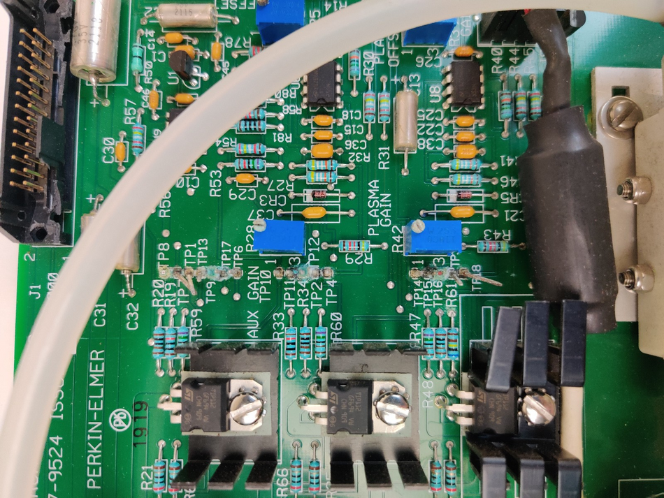 PerkinElmer Optima Avio RF Torch Pneumatics N077-9524 issue I w SMC Flow Sensor