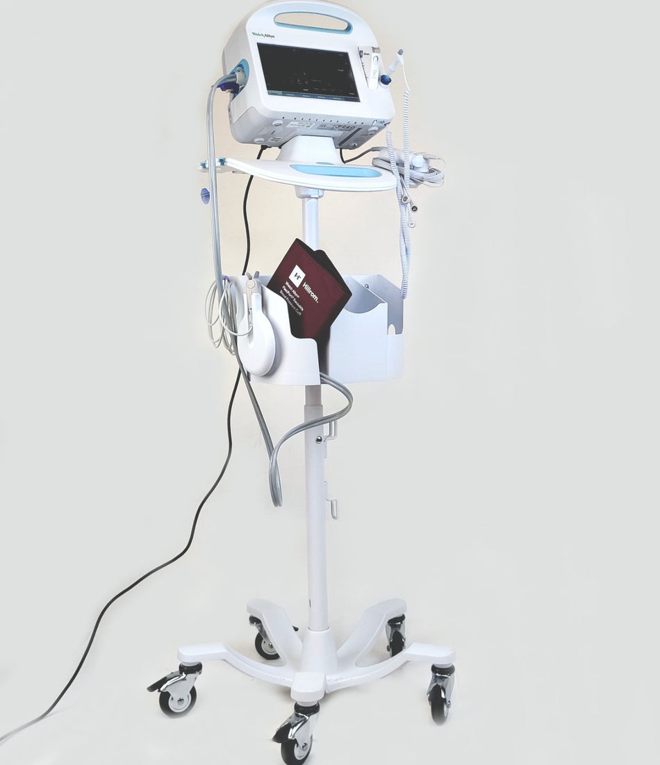 Welch Allyn Connex 6800 Vital Signs Monitor 68NXTX Wifi Nellcor SpO2, ECG Module