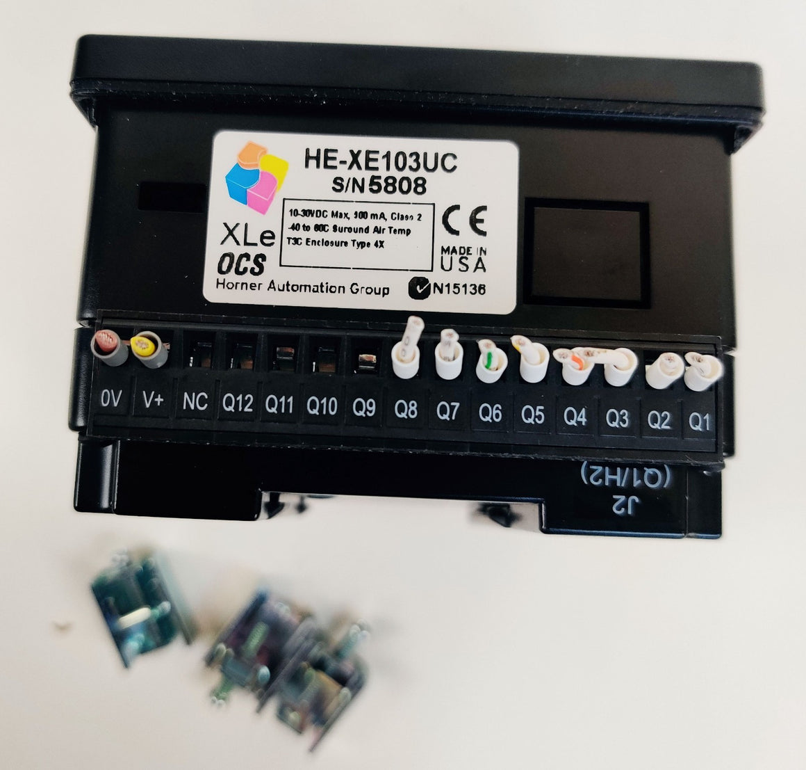 Horner Automation XLE OCS PLC Controller Operator Interface 2.2" Tested