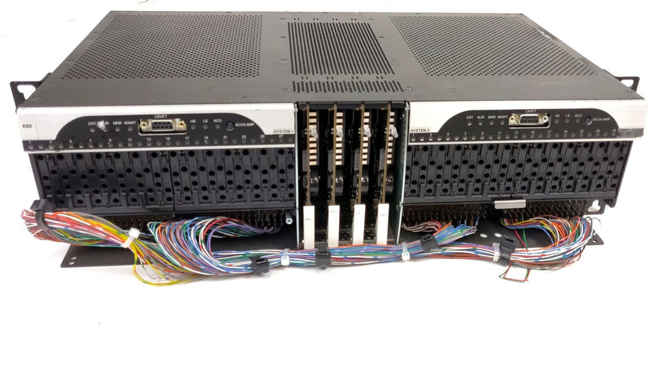 Telect 747-0000-1001 Mix 56 Multiplexer Interface Module DS1 with M13 Cards