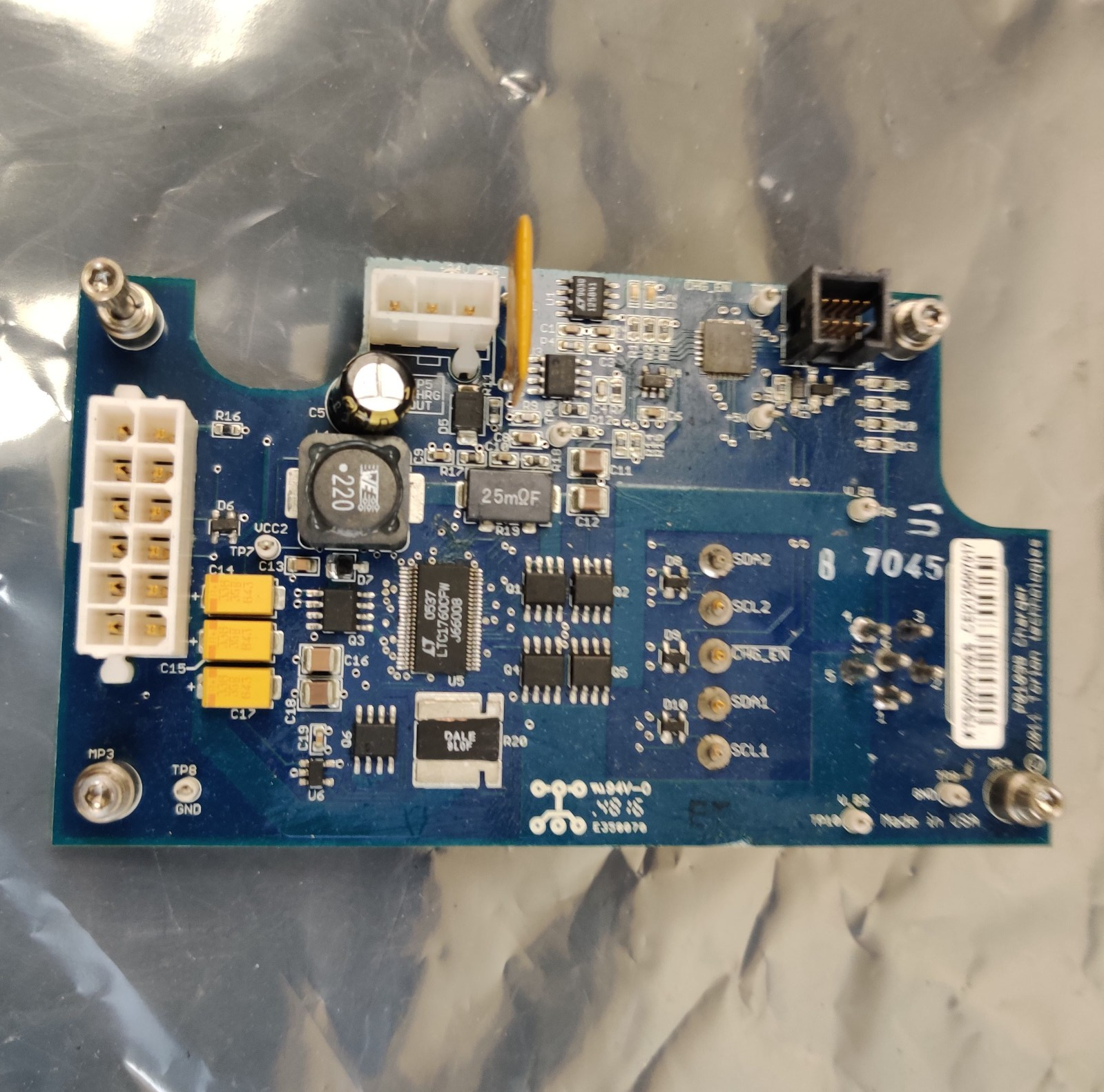 Perkinelmer Torion T-9 Portable GC/MS P0109B Charger Board ...
