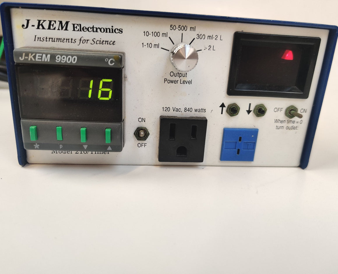 J-KEM Scientific 210 Temperature Controller with 9900 Timer