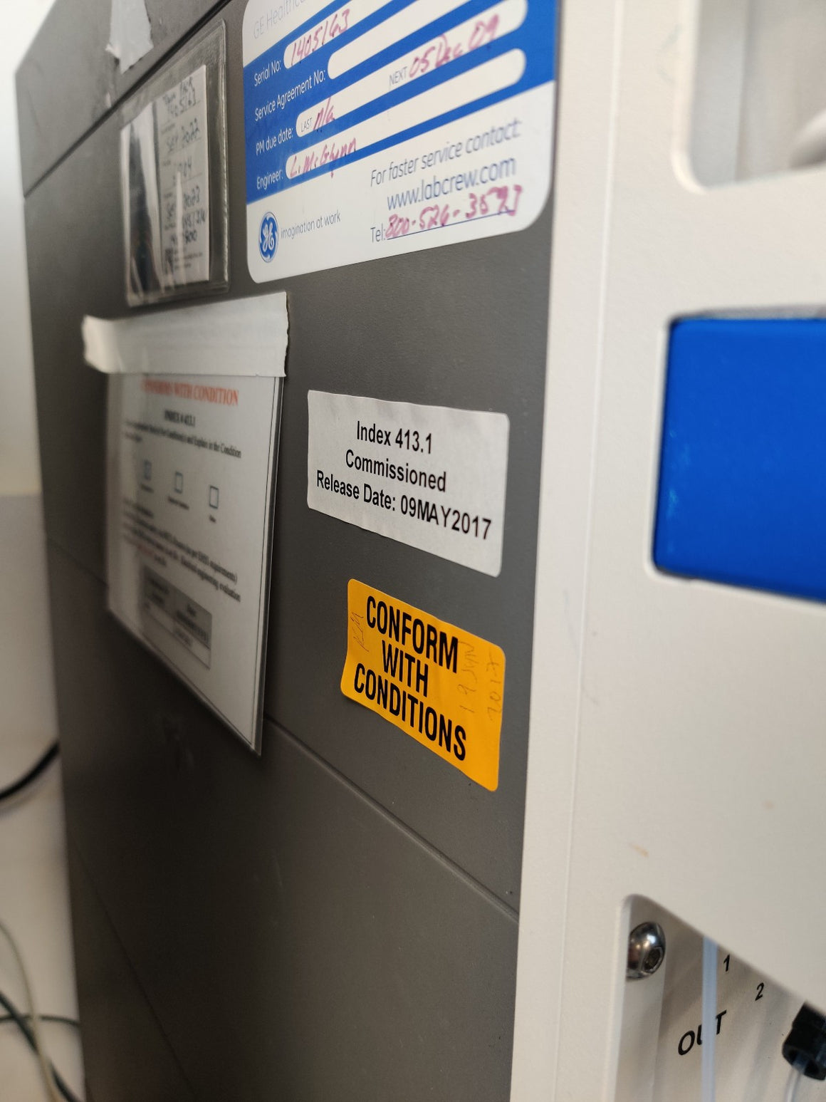 GE Healthcare AKTAxpress FPLC Chromatography System 11001284 Power Tested
