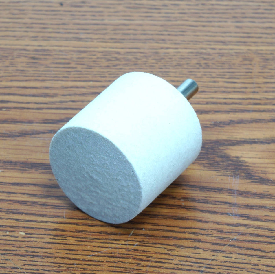 Set of 5 Import 03562725 Cylinder Shaped Mounted Bob 1-1/2" Diameter 1/4" Shank