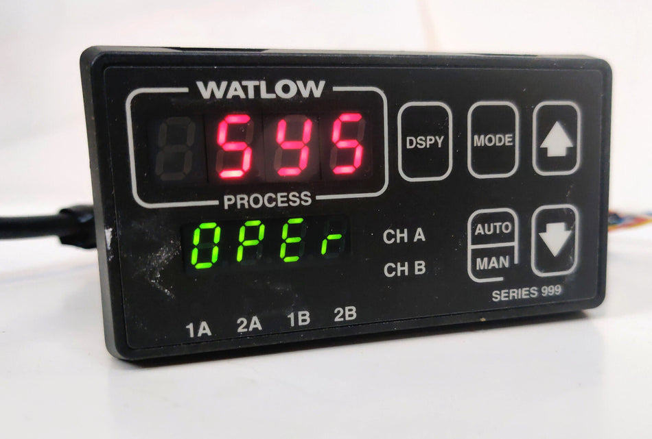 Watlow Watlow 999 Series Temperature Controller 2-CH 999D-11FF-AARG 100-240V *Tested