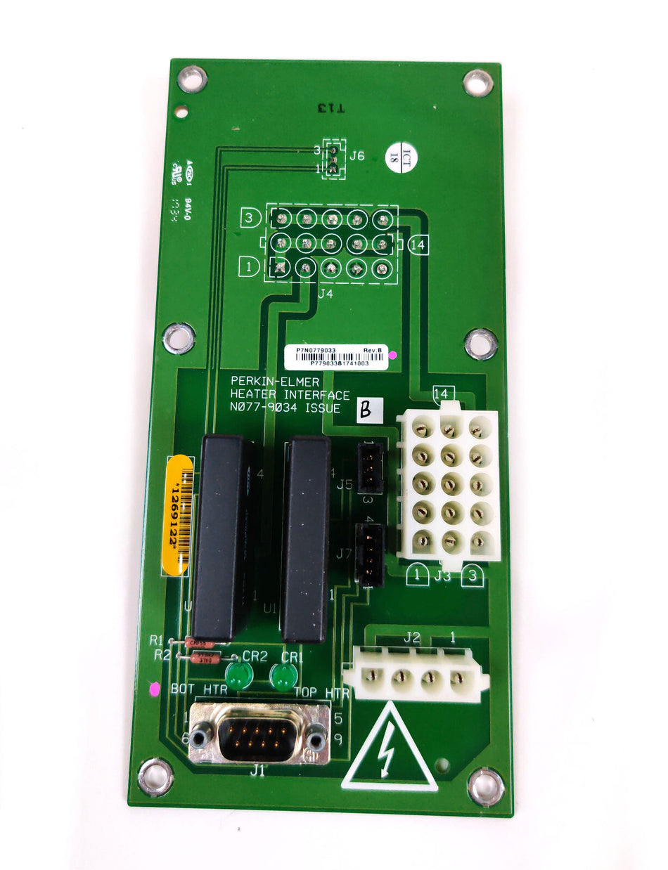 PerkinElmer PerkinElmer Optima 8300 ICP-OES N0779031 (N0779034) Heater Interface PCB Board
