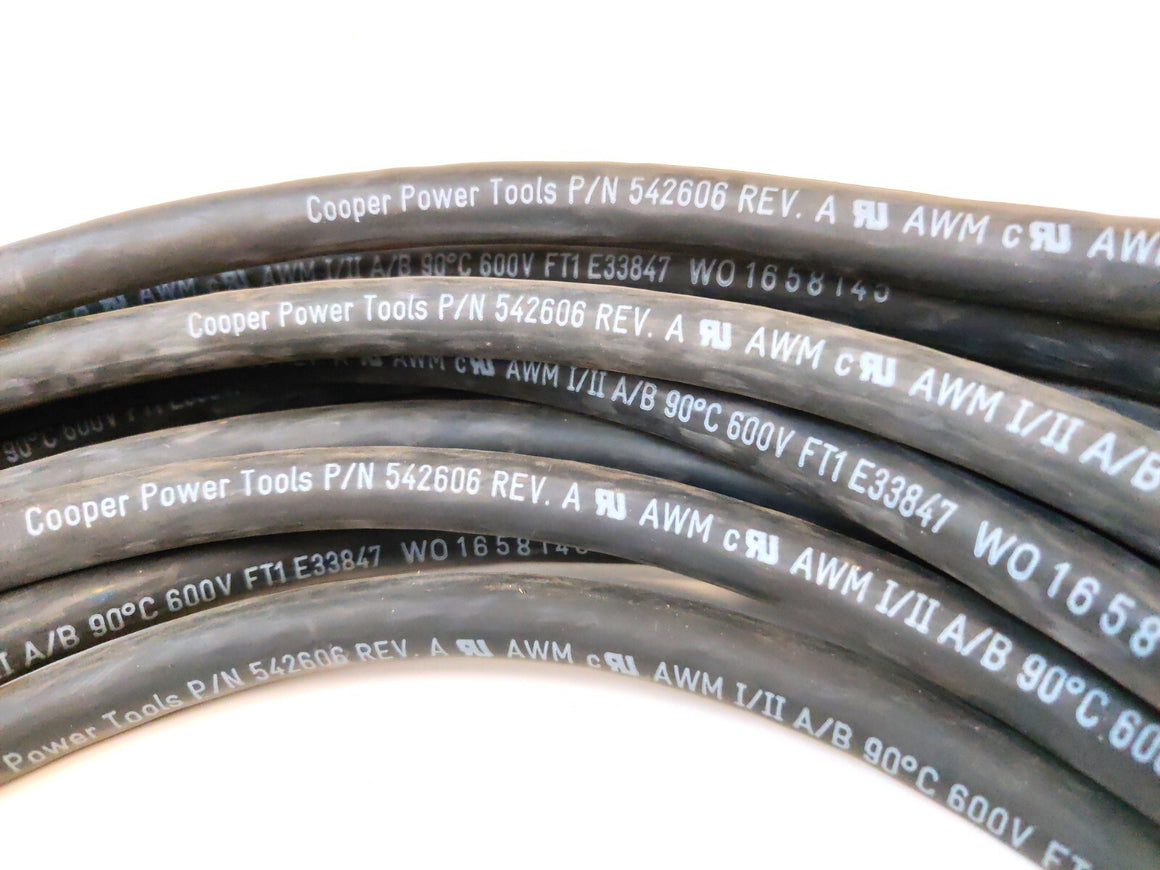 Cleco Cooper Tools 542779-15M (49') Electric Tool ASM Extension Cable 15 Meters