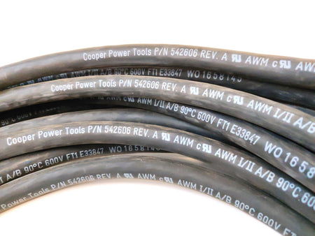 Cleco Cooper Tools 542779-15M (49') Electric Tool ASM Extension Cable 15 Meters