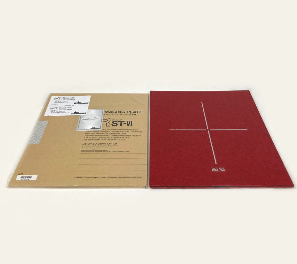 Air Techniques 10 x 12” Phosphor Plate 73578-10 w Plated Protector