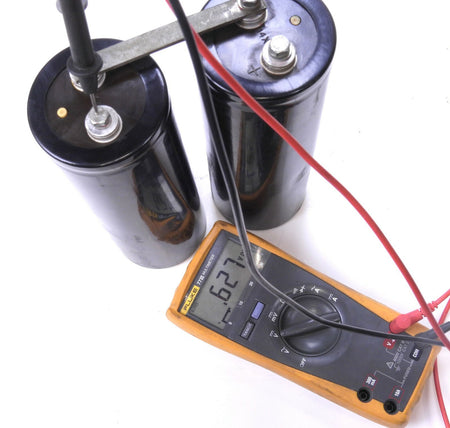 Siemens 6000uF Bank Capacitor 2x B43564-U4608-Q4 350V