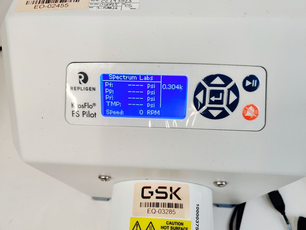 Spectrum Labs KrosFlo TFF System Pump w Head, Scale. Repligen Masterflex 74000