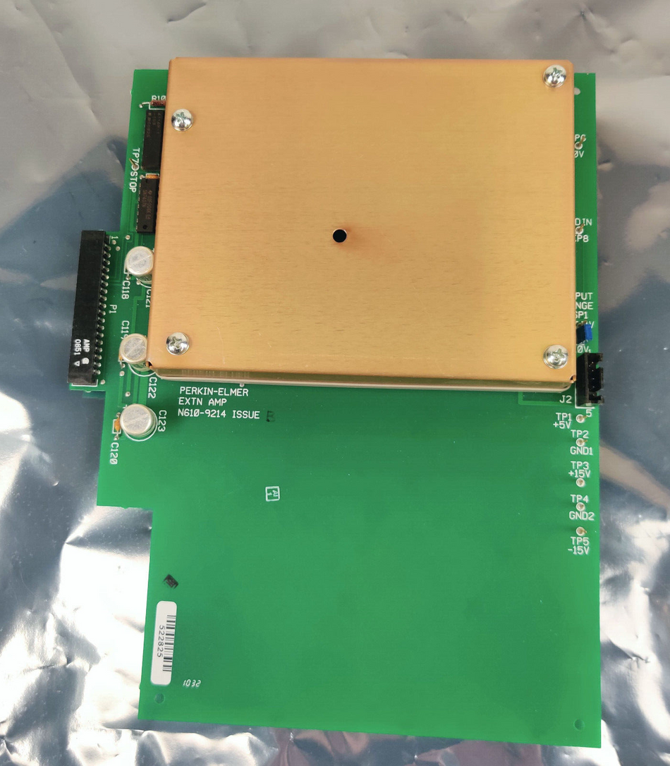 PerkinElmer N6109214 EXTN Amp Schematic Board for Clarus 580 Gas Chromatograph