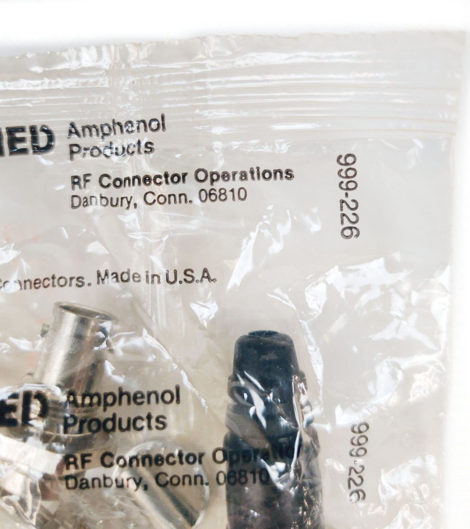 Amphenol Lot of 5 Amphenol 31-357 (999-226) RF Coaxial Connector BNC Male 50Ohm