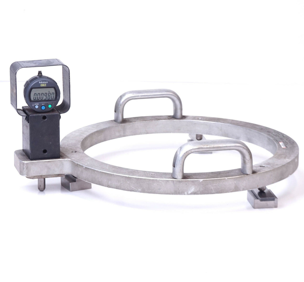 FEG 6/8"- 7/8" Shallow Diameter Offset Bore Depth Gage, 3 Point Donut Frame