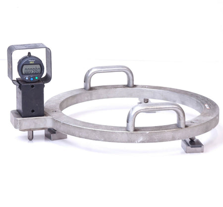 FEG 6/8"- 7/8" Shallow Diameter Offset Bore Depth Gage, 3 Point Donut Frame