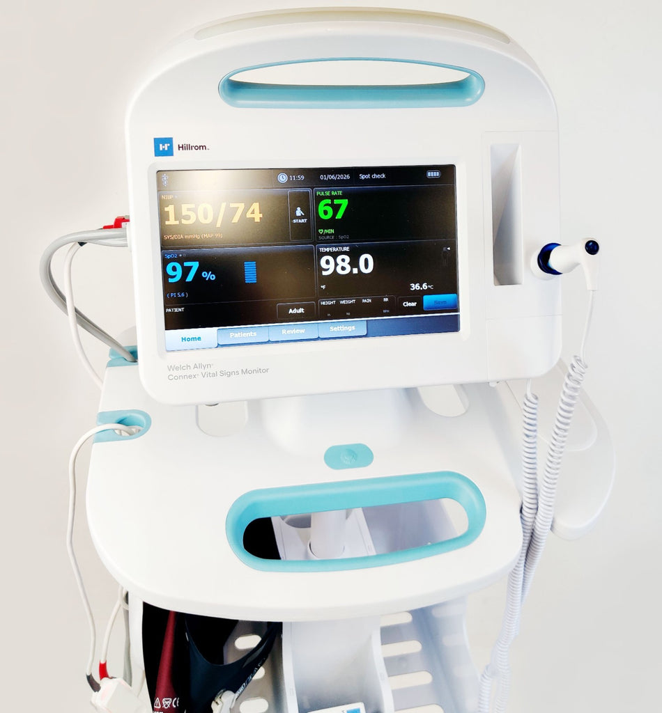 Welch Allyn Connex 6000 Vital Signs Monitor 68MXTX WIFI w Masimo Spo2 Temp 2021