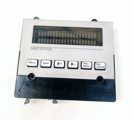 Agilent 5973N MSD Display G2589-60002 w/ Keypad & G2589-60031 Ribbon Cable Tested