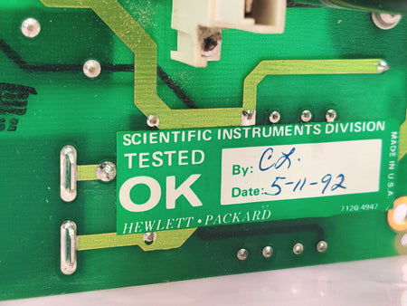 Agilent 05971-60003 Power Distribution Board for 5971A Mass Selective Detector