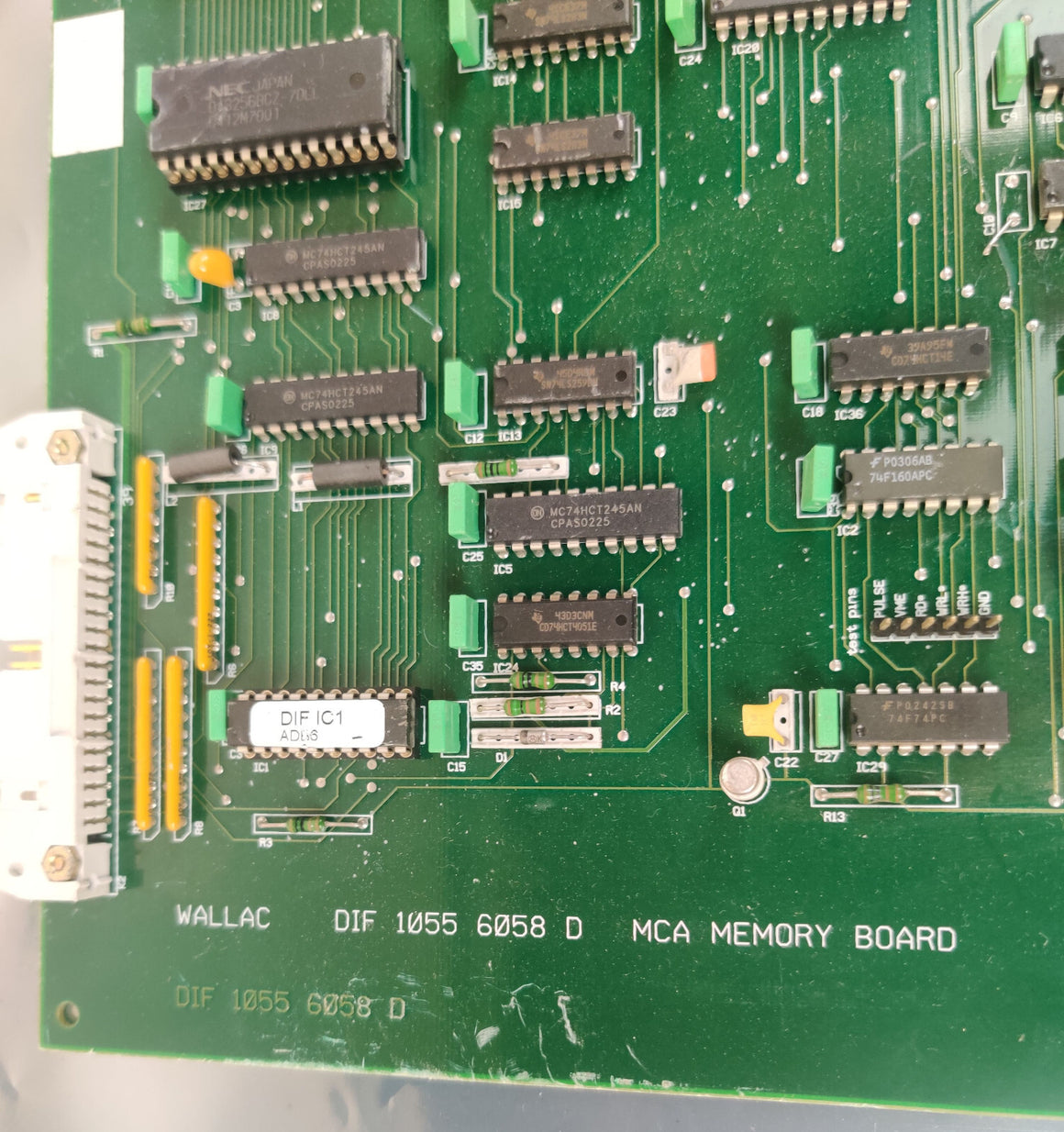 Perkin Elmer DIF 1055 6058 Memory Board for Automatic Gamma Counter Wallac
