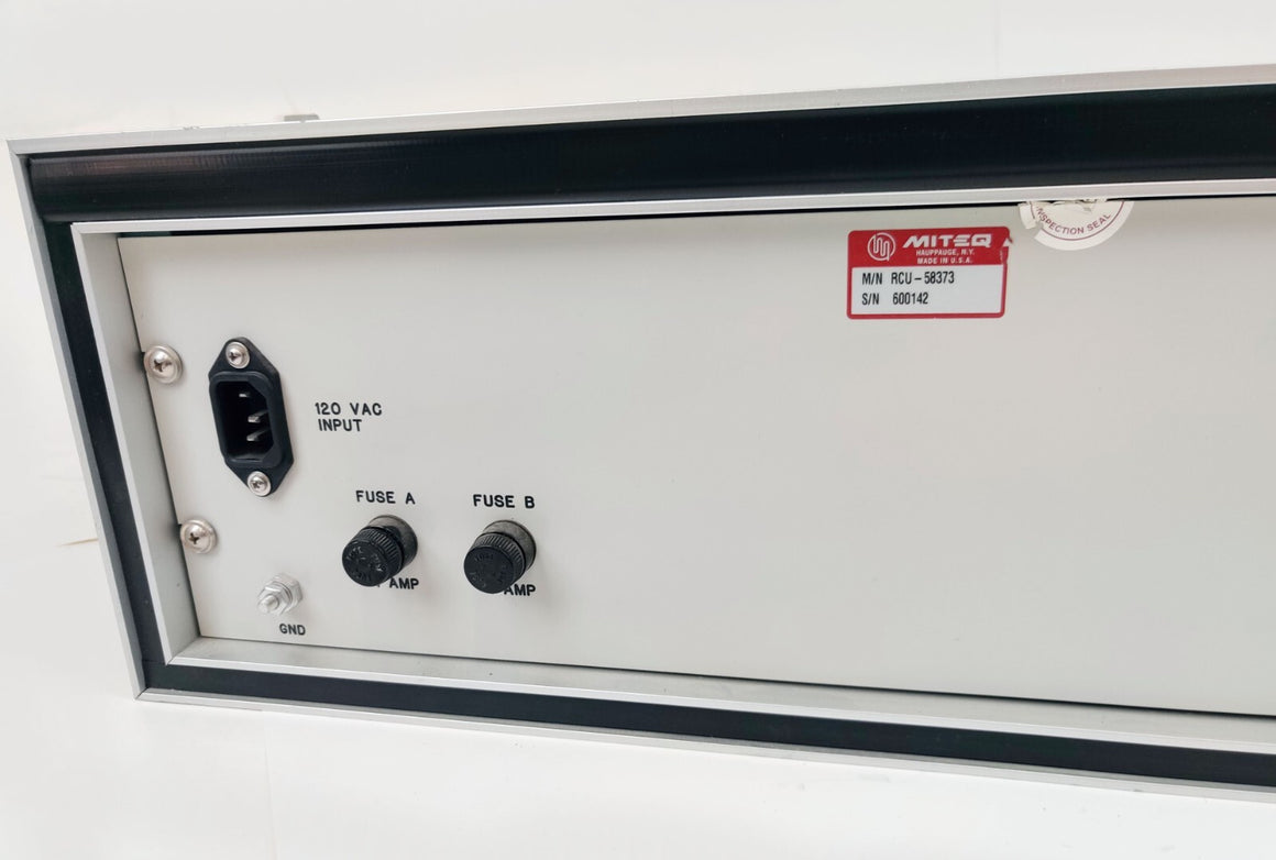 Narda Miteq RCU-58373 Remote Control Unit for SATCOM Systems - 