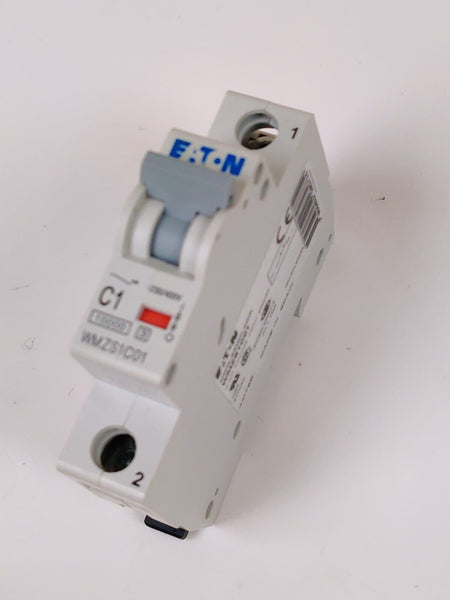 Lot of 30 Eaton C1 WMZS1C01 Miniature Circuit Breaker 1 Pole, 277VAC 48VDC 1A