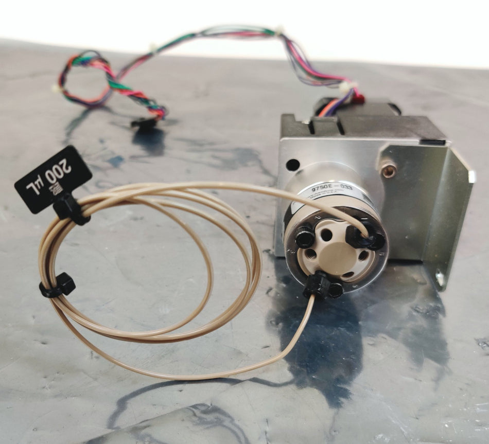 Thermo Dionex AS50 050975 6-Port Injection Valve Rheodyne 9750E w 200uL Loop