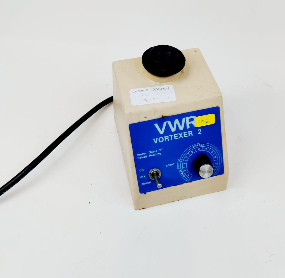VWR G-560 Vortex-Genie 2 Stirrer Vortexter Mixer 600-3200 Rpm Tested and Working