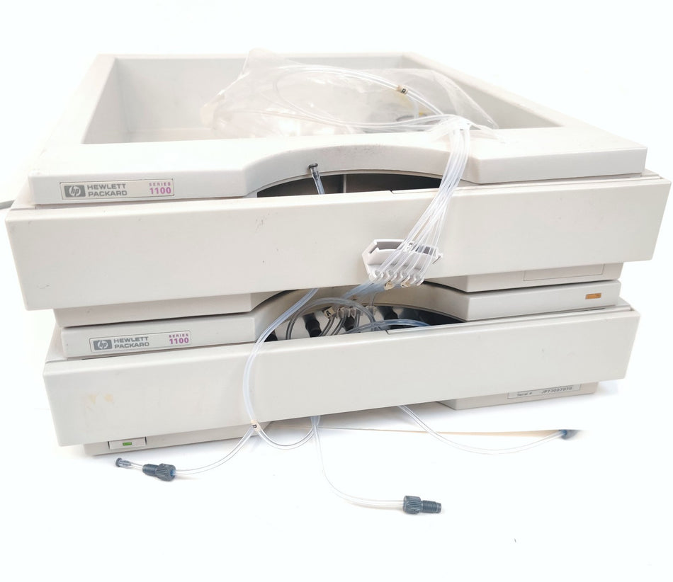 Agilent G1322A On-Line Vacuum Degasser 4-CH w Lid & Tray 1100 HPLC. Working