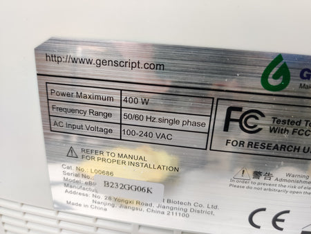 GenScript Fast Wet Protein Transfer System eBlot L1 with Two Cassettes Tested
