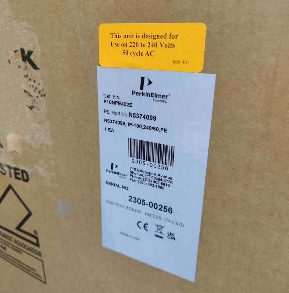 PerkinElmer DSC 4000 6000 Chiller Intracooler SP -30ºC 220V N5374099 NEW