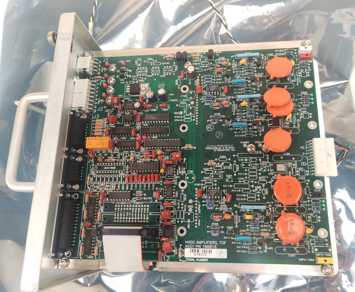 PerkinElmer Flexar SQ300 MS 108767 High Voltage Amplifier TOF w/ Two 106816 PCB